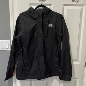 North Face rain coat